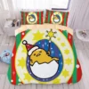 Cartoon Gudetama series cotton skin friendly four piece set children s cute cotton bed sheet quilt 5 - Gudetama Store