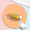 Cartoon Gudetamas Lazy Egg Laptop Computer Mousepad table Rug PC Laptop Notebook Rubber Wholesale Mat 1 - Gudetama Store