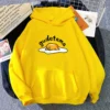 Cute Gudetama Hoodie Women Harajuku Aesthetic Graphic Funny Kawaii Hoodies Unisex Anime Cartoon Casual Hooded Sweatshirts 2 - Gudetama Store