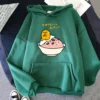 Cute Kawaii Gudetama Hoodie Women Harajuku Aesthetic Graphic Funny Hoodies Unisex Funny Cartoon Pullovers Sweatshirts Korea 5 - Gudetama Store