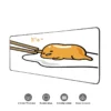 Gudetama Adventure Computer Tables Extended Pad Mouse Keyboard Gaming Mats Xxl Mousepad Anime Desk Mat Gamer 10 - Gudetama Store