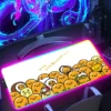 RGB Anime MousePad Gudetamas Lazy Egg Table Mat 80X30CM Desk Mat LED Lighting Laptop Kawaii Mousepad 19 - Gudetama Store