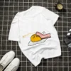 Tshirt femme 2019 New kawaii Humanize lazy egg Printed T shirt funny Harajuku Thin Section hipster 17 - Gudetama Store