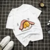 Tshirt femme 2019 New kawaii Humanize lazy egg Printed T shirt funny Harajuku Thin Section hipster 19 - Gudetama Store