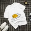 Tshirt femme 2019 New kawaii Humanize lazy egg Printed T shirt funny Harajuku Thin Section hipster 20 - Gudetama Store