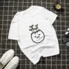 Tshirt femme 2019 New kawaii Humanize lazy egg Printed T shirt funny Harajuku Thin Section hipster 5 - Gudetama Store