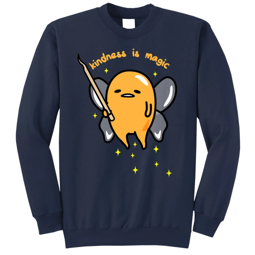 gfk4236400 gudetama fairy kindness is magic navy as garment - Gudetama Store