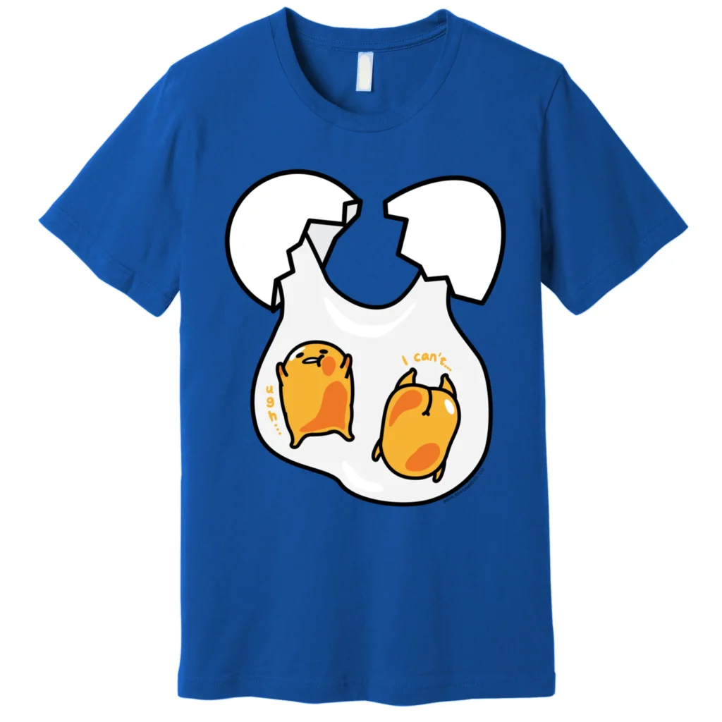 gle5128756 gudetama lazy egg twins gift blue pt garment 1 - Gudetama Store