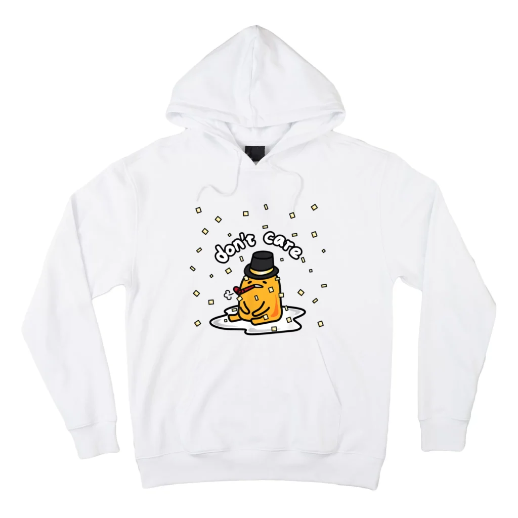 gtl6514087 gudetama the lazy egg japan dont care japan white afth garment - Gudetama Store