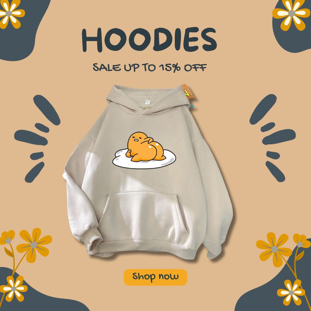 Gudetama Hoodie Collection