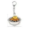 kf Sa152dedf8a9a4481a429eccd30f2fe0bJ Sanrio Gudetama Lazy Egg Japanese Foods Kawaii Transparent Acrylic Pendant Keychains Kids Girls Boys Accessories Gift - Gudetama Store