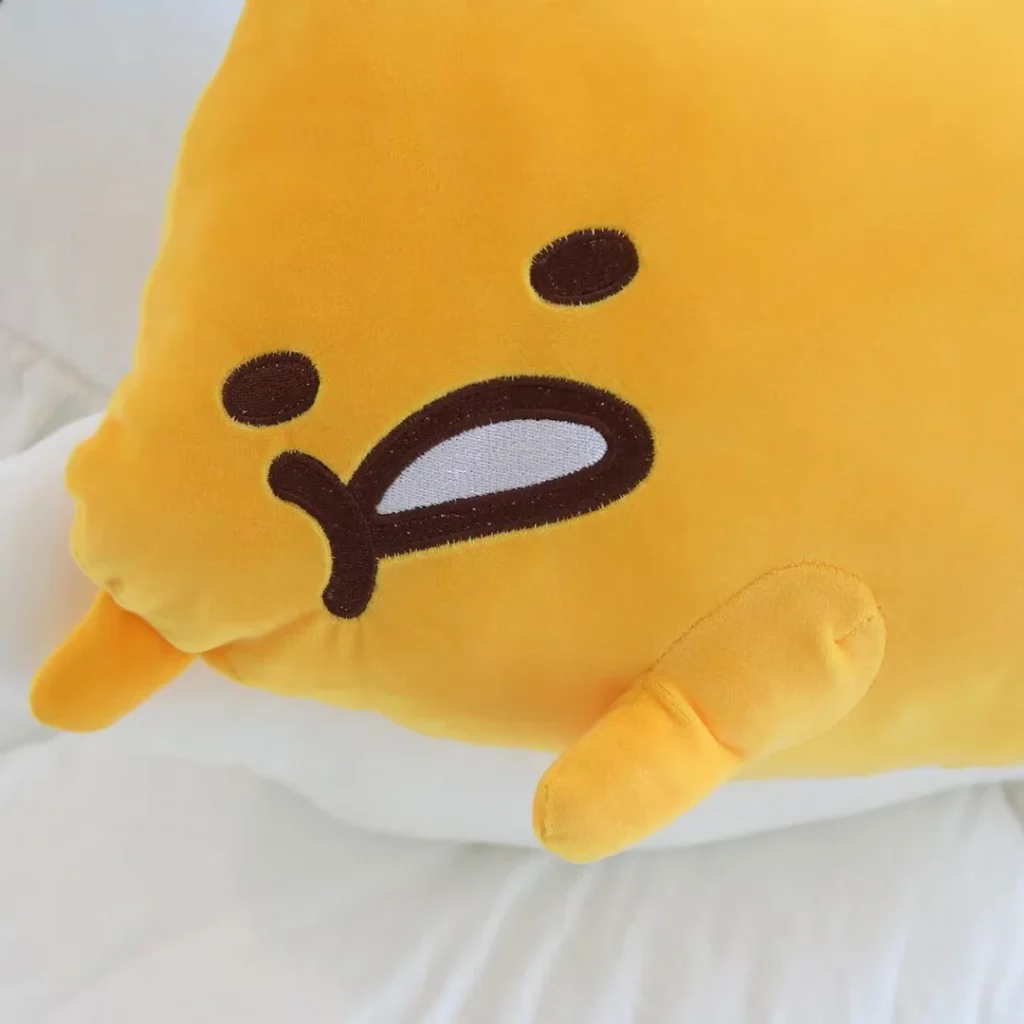 kf Sd207a86785304851947e95e9b02619fe0 Gudetama Plush Toy Cute Anime Egg Stuffed Doll Kawaii Decompression Room Decor Lovely Sofa Cushion Bedside - Gudetama Store