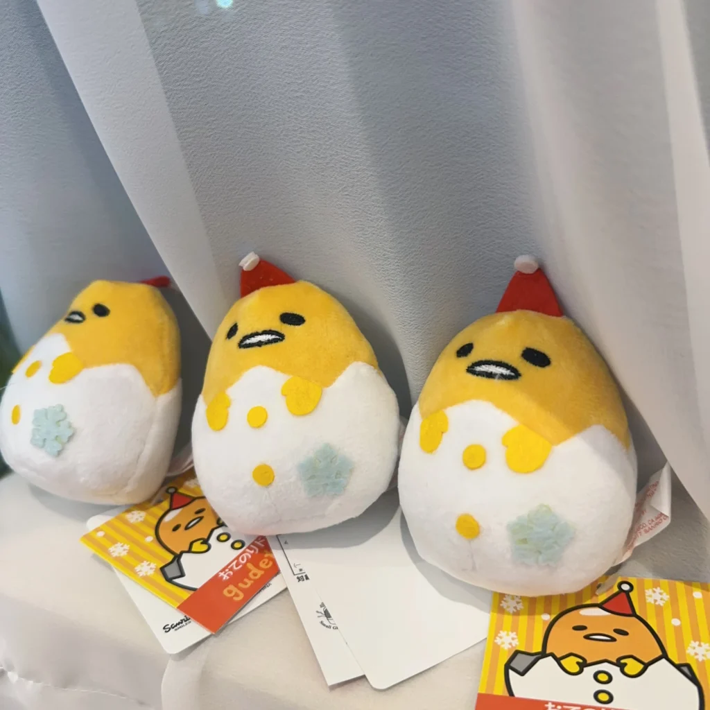 kf Sd90185baf83744f7a5a8da6bfbf96ff4S Kawaii Christmas Series Gudetama Soft Plush Doll Lovely Gifts For Kids Funny Super Cute Christmas Tree - Gudetama Store