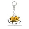 kf Se8510b49696a483da0bf59080da97ff0K Sanrio Gudetama Lazy Egg Japanese Foods Kawaii Transparent Acrylic Pendant Keychains Kids Girls Boys Accessories Gift - Gudetama Store