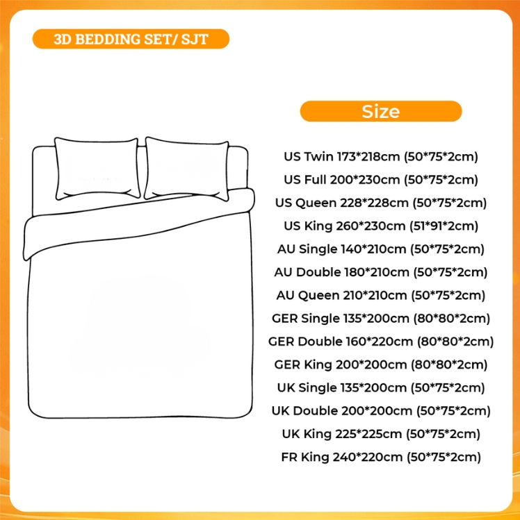 3D BEDDING SET - Gudetama Store